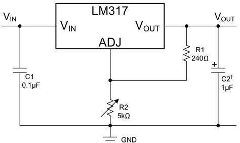 LM317 application circuit